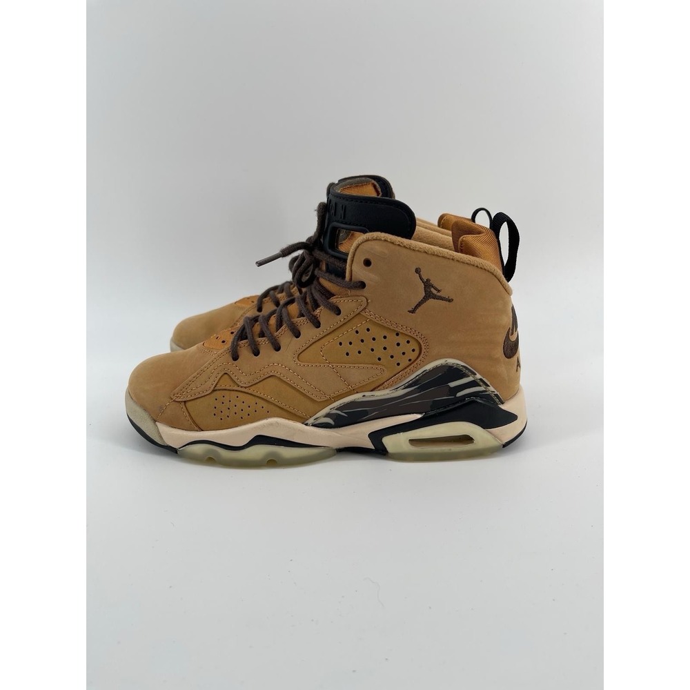 Jordan Jumpman MVP GS Flax Wheat Baroque Brown Sneakers Size 5Y DZ5577-200